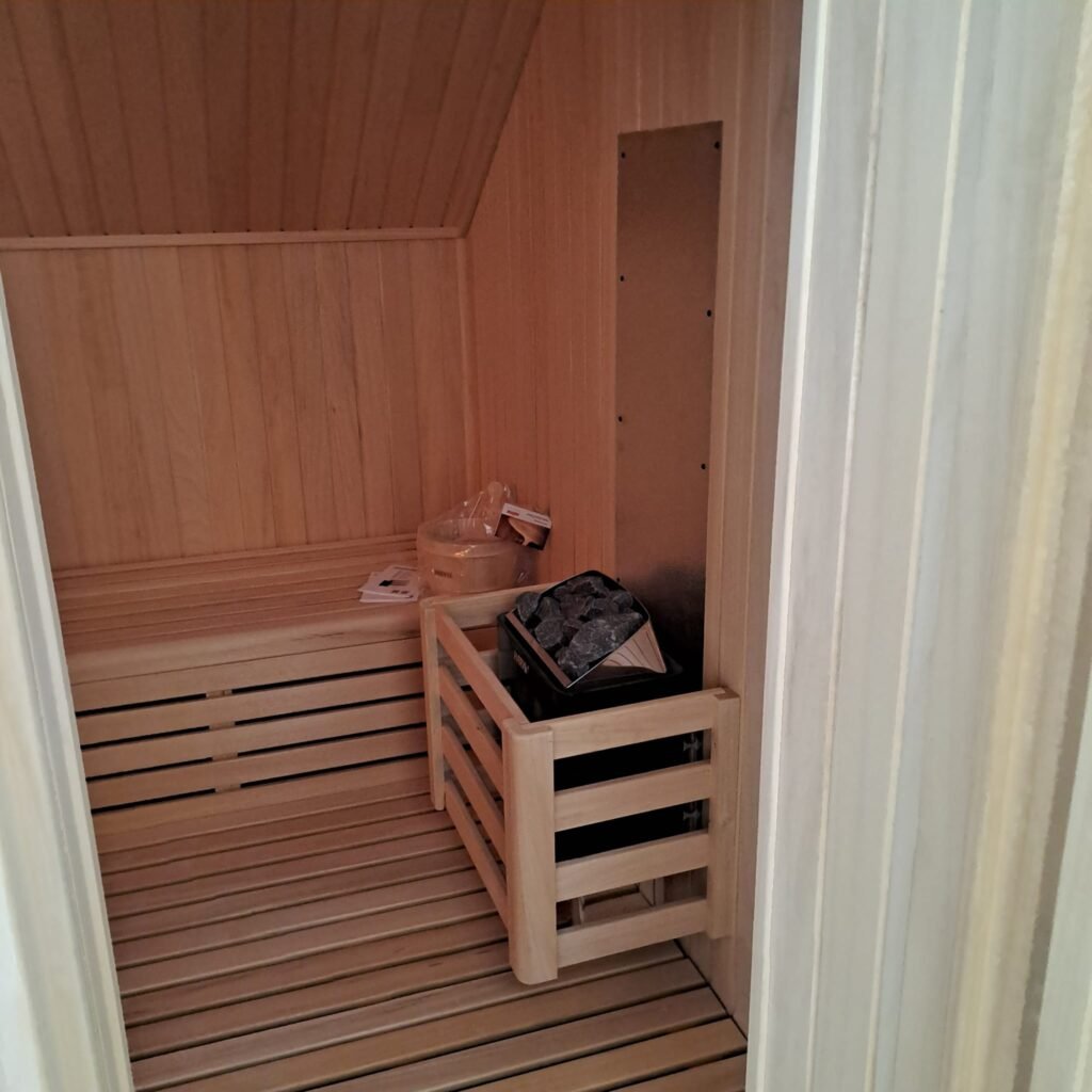 Instalacion sauna finlandesa