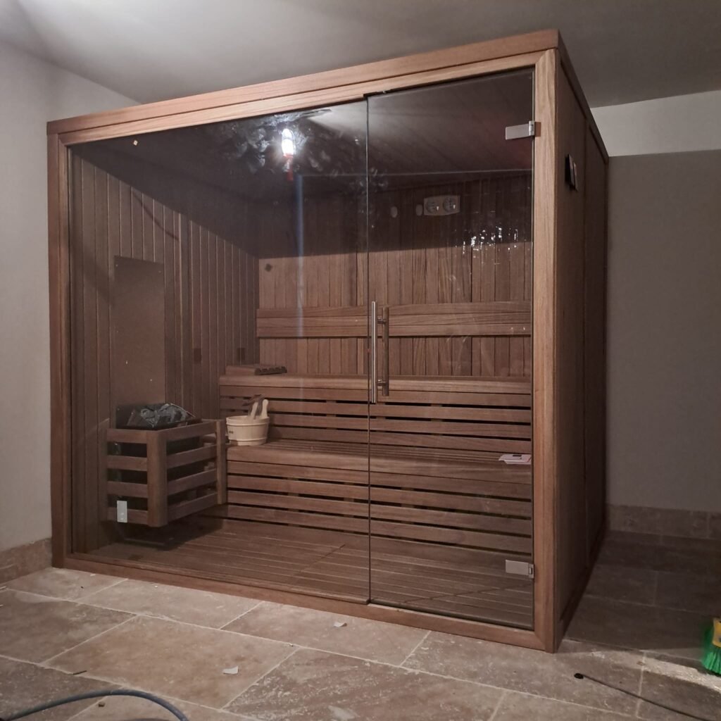 Sauna finlandesa interior