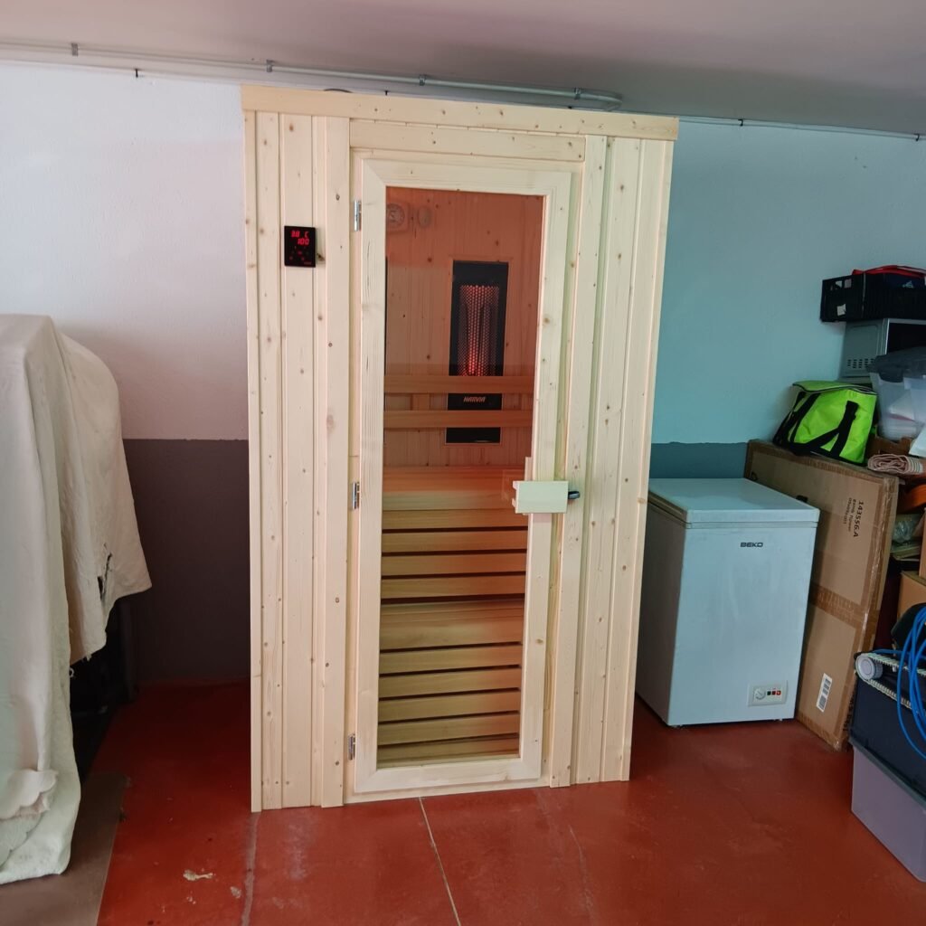 Saunas Individuales a Medida | Fabricación, Diseño e Instalación Profesional 4 Sauna pequena individual casa