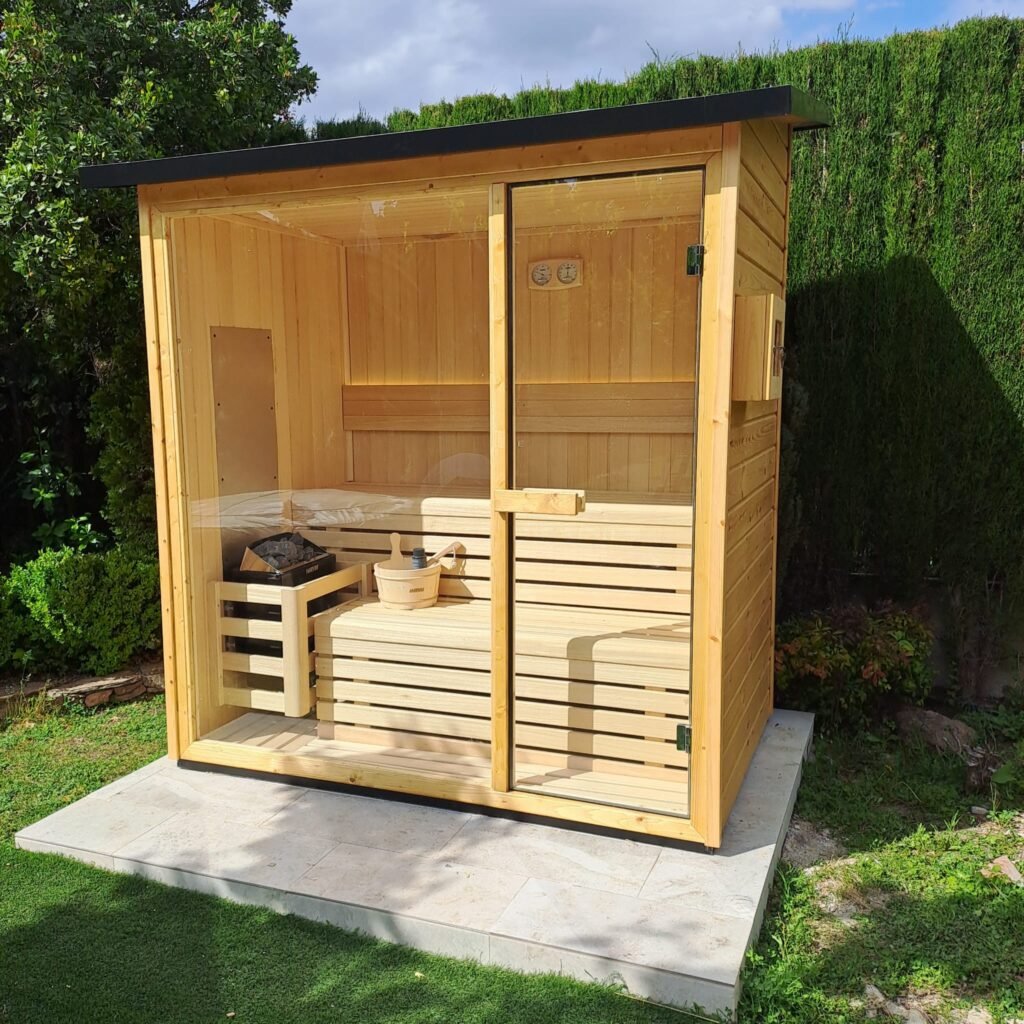 sauna finlandesa a medida